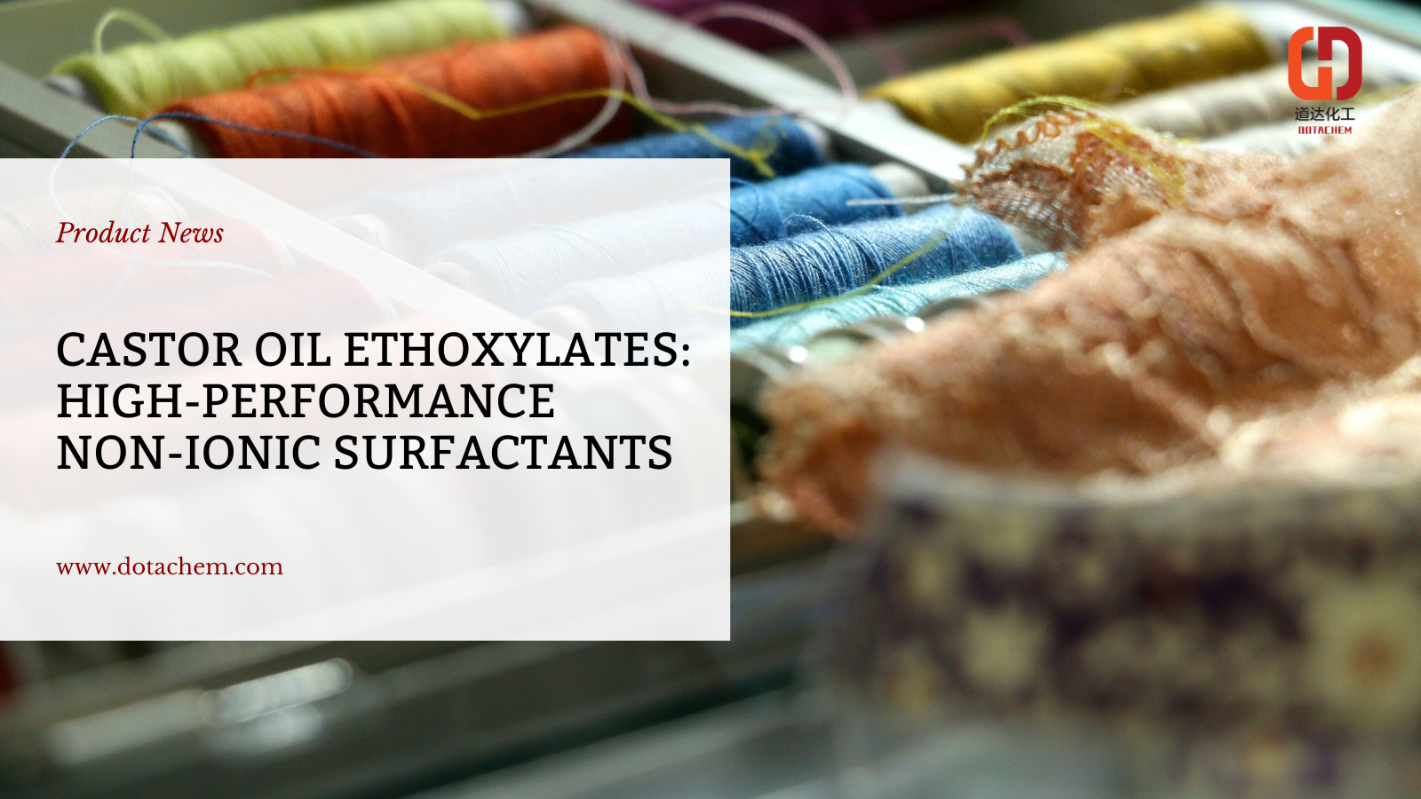 Éthoxylates d'huile de ricin: surfactants non ioniques à haute performance pour diverses applications