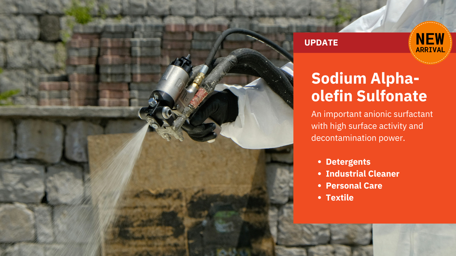 La société chimique du commerce extérieur Dotachem a nouvellement ajouté le produit de sulfonate d'alpha-oléfine de sodium disponible!
